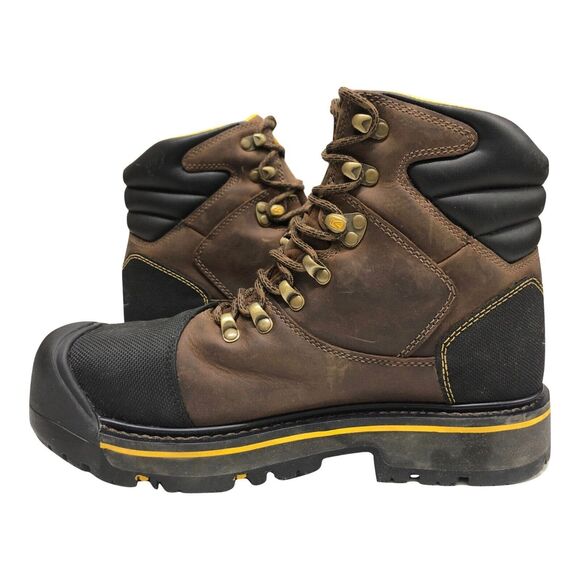 Keen ASTM F2413-11 MEN SZ US 9 EE  Waterproof Leather Hiking Steel toes boots main image 8